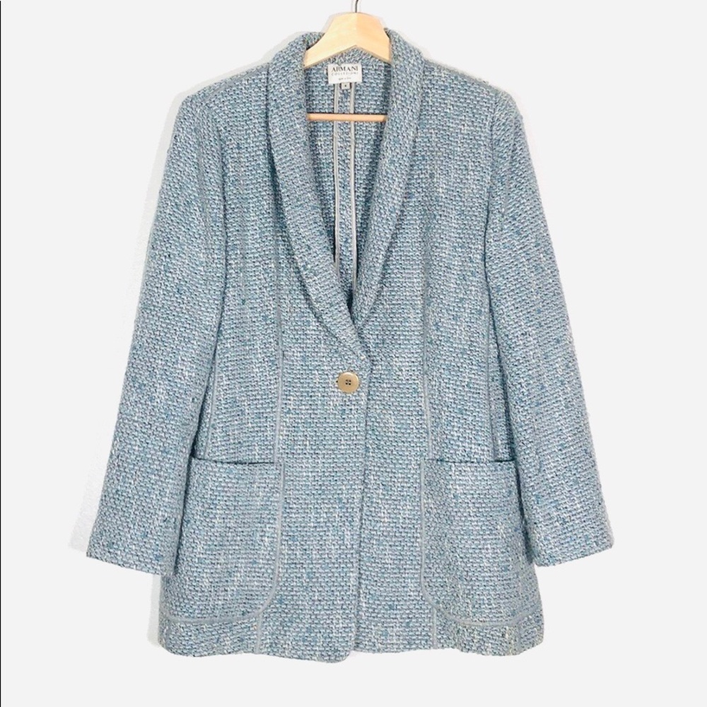 Armani Collezioni Women’s Tweed Blazer